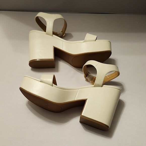 BRAND NEW NINE WEST BLOCK HEEL ROUND-TOE WOMEN'S PLATFORM SANDAL - Picture 10 of 16